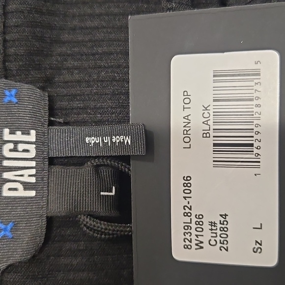 PAIGE-Women’s Lorna Top - Long Sleeve - Large - Picture 8 of 12